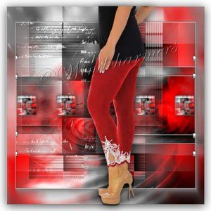 Accented Stretch Capri Cropped Leggings